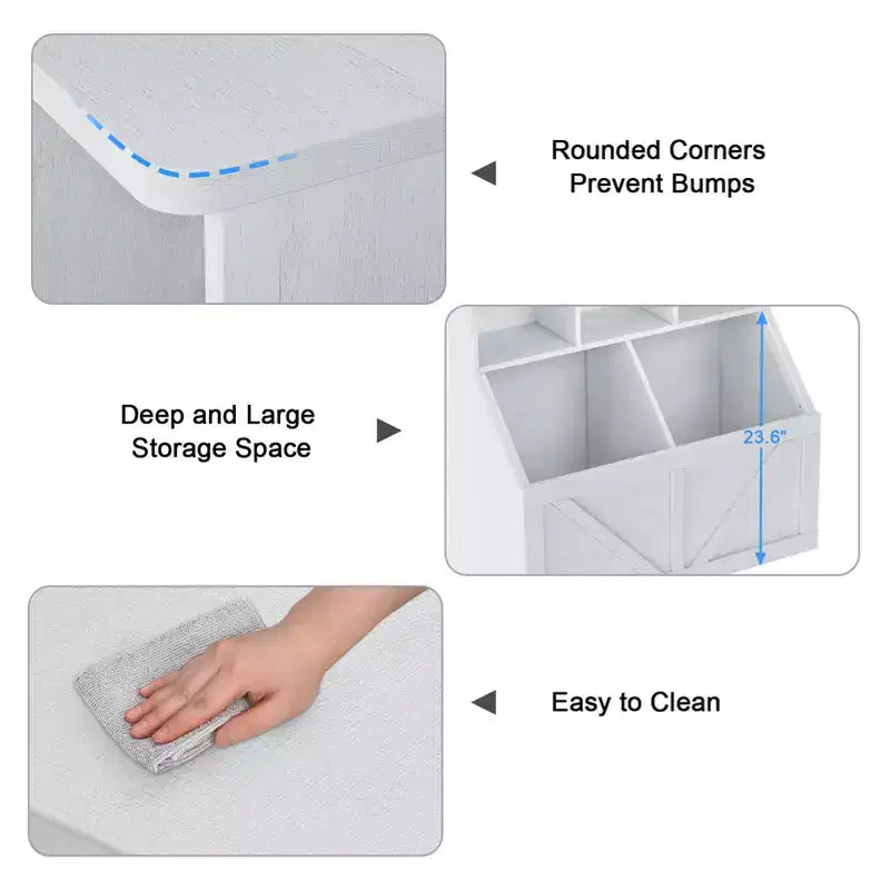 Étagère à Livres et Meuble de Rangement pour Jouets avec Armoire et Étagères, Bibliothèque pour Enfants pour Salle de Jeux, Chambre d'Enfant, Crèche et Montage Facile