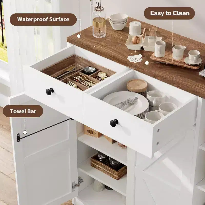 Meuble à chaussures avec portes et tiroirs, meuble de rangement pour chaussures de 106,7 cm de haut avec étagères réglables et dispositif anti-basculement, organisateur de chaussures moderne pour entrée, couloir