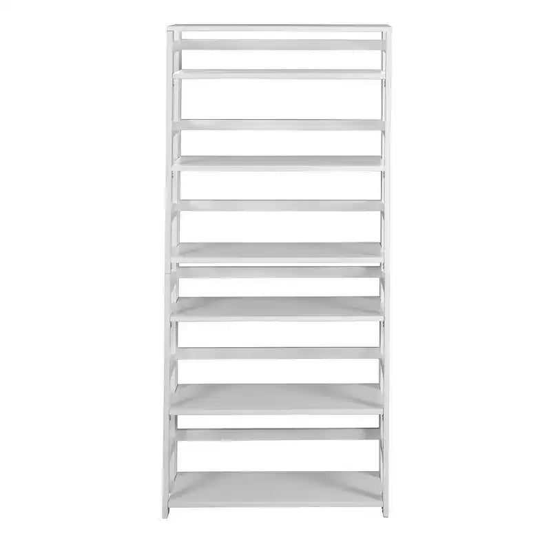 Bibliothèque pliante haute Flip Flop 67 - Blanc