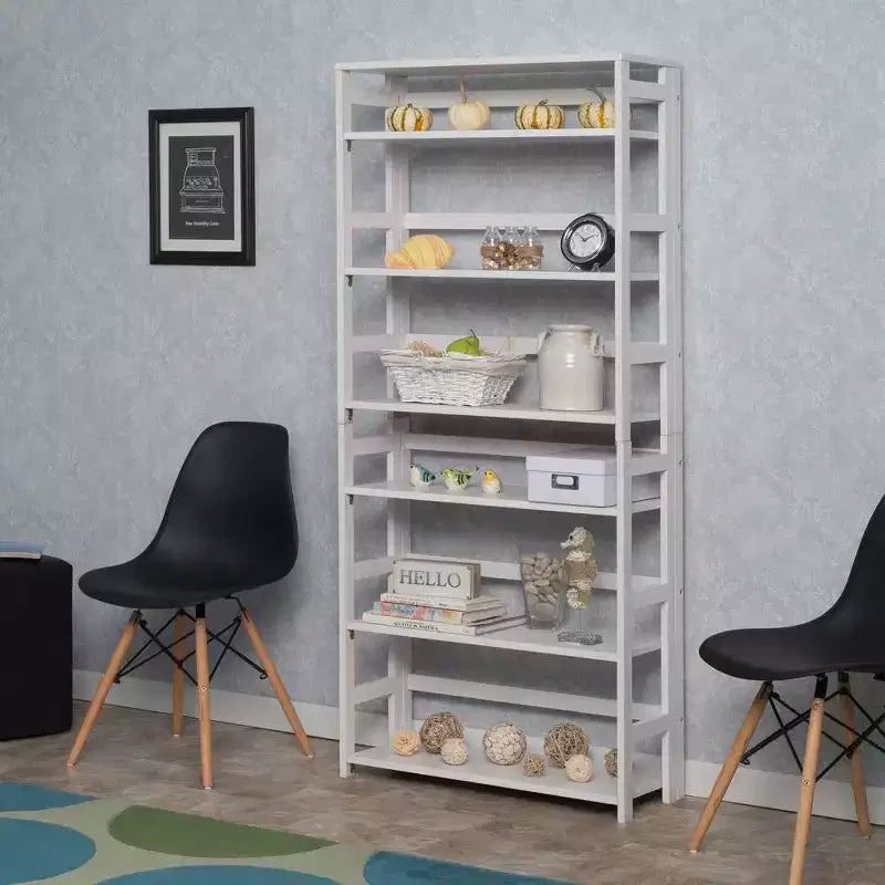 Bibliothèque pliante haute Flip Flop 67 - Blanc