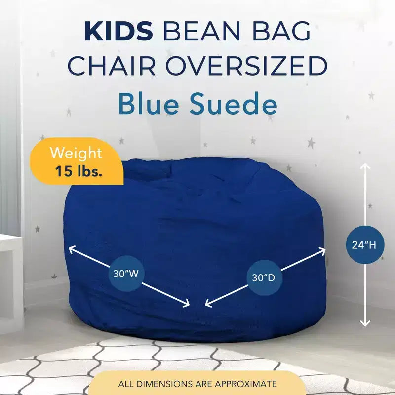 Pouf géant pour enfants, fauteuil de relaxation intérieur confortable