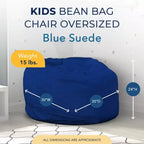 Pouf géant pour enfants, fauteuil de relaxation intérieur confortable