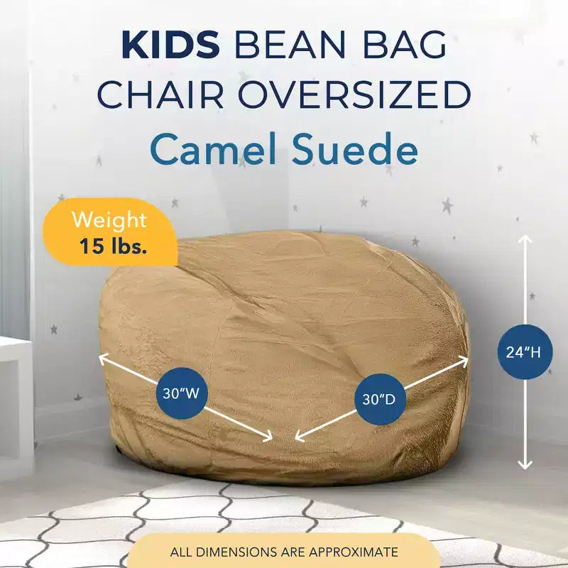 Pouf géant pour enfants, fauteuil de relaxation intérieur confortable
