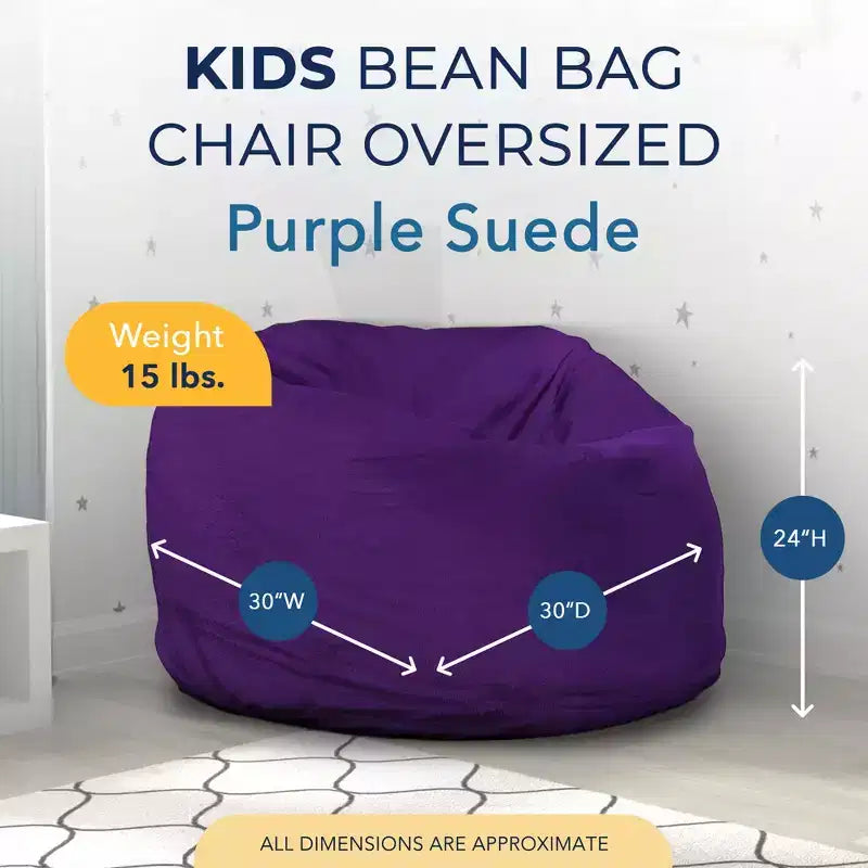 Pouf géant pour enfants, fauteuil de relaxation intérieur confortable