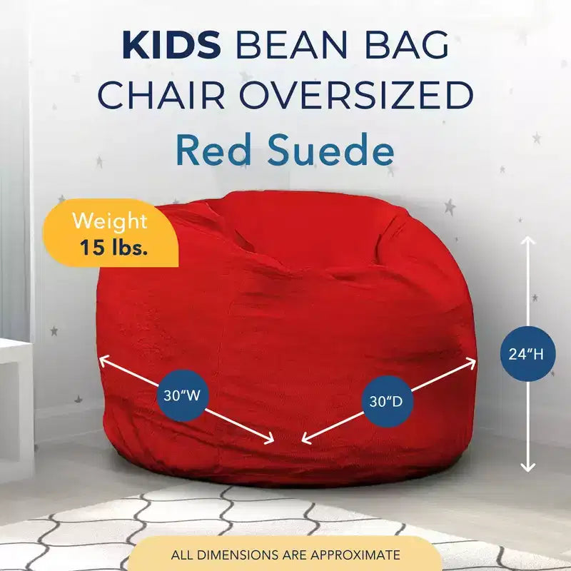 Pouf géant pour enfants, fauteuil de relaxation intérieur confortable