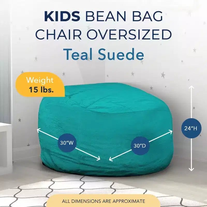 Pouf géant pour enfants, fauteuil de relaxation intérieur confortable