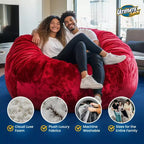 Pouf géant pour enfants, fauteuil de relaxation intérieur confortable