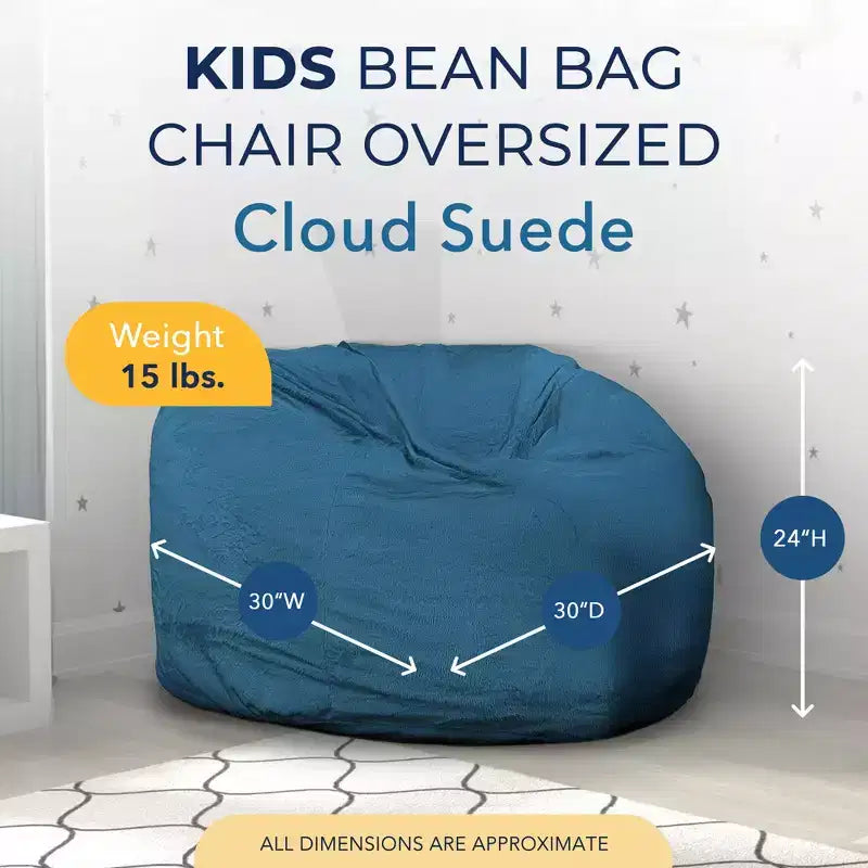 Pouf géant pour enfants, fauteuil de relaxation intérieur confortable