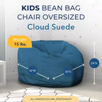 Pouf géant pour enfants, fauteuil de relaxation intérieur confortable