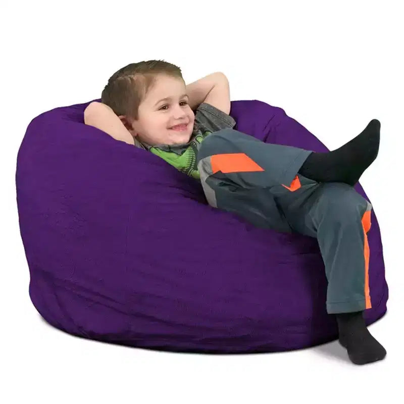 Pouf géant pour enfants, fauteuil de relaxation intérieur confortable