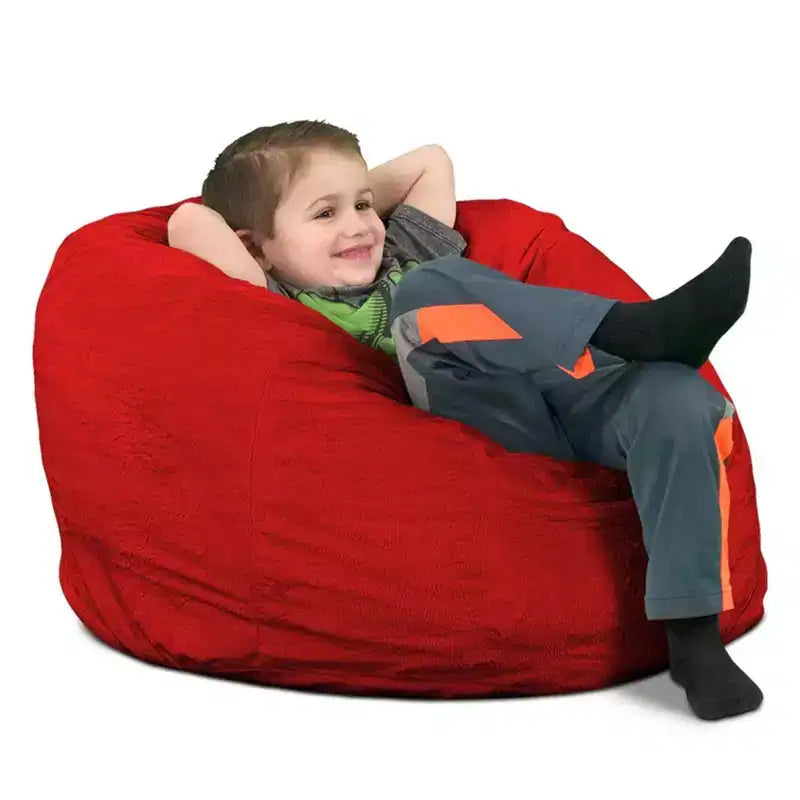 Pouf géant pour enfants, fauteuil de relaxation intérieur confortable