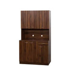 Meuble Colonne, Armoire de Cuisine avec Six Portes et Un Tiroir, Meuble de Rangement pour Cuisine, Salle à Manger, Salon, Chambre à Coucher