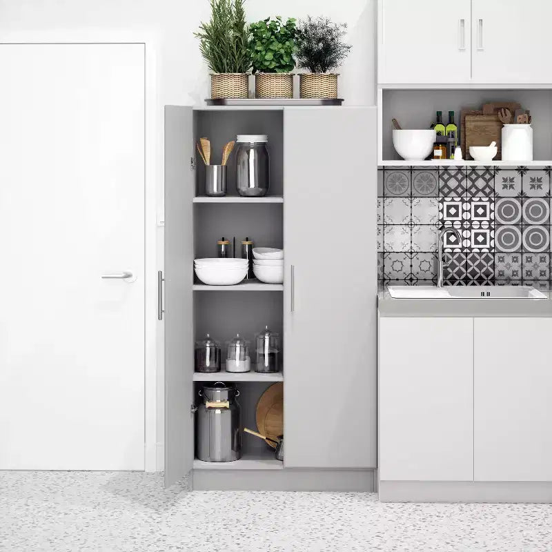 Meuble de rangement Elite 32", gris clair
