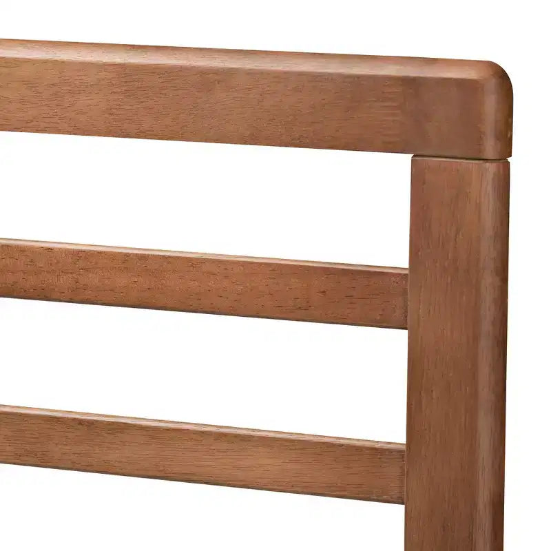 Tête de lit en bois finition noyer Salome