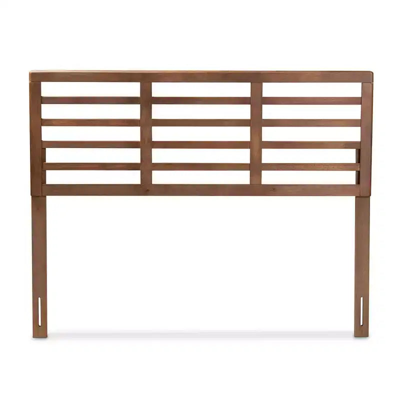 Tête de lit en bois finition noyer Salome