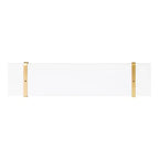 Étagère murale en bois Soloman de 27,5 x 8,2 po avec supports (paquet de 2)