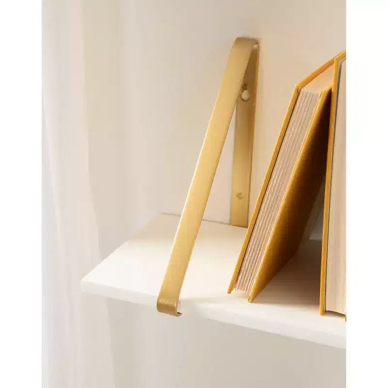 Étagère murale en bois Soloman de 27,5 x 8,2 po avec supports (paquet de 2)