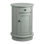 Meuble d'appoint à 2 portes, 26, gris