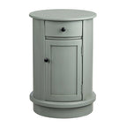 Meuble d'appoint à 2 portes, 26, gris